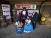 Colin Power BWG Food, The Beast, Leanne Moore, Bella and Robert Nutty, Spar UL at the official launch of University Concert Hall panto, Beauty and the Beast at King Johns Castle. The star studded cast of the SPAR Panto, Beauty and the Beast, were out in force today to launch this year’s show which runs at University Concert Hall, Limerick from December 19th. Set against the stunning backdrop of King John’s Castle in Limerick’s Mediaeval Quarter the fairytale cast, in full costume, looked very much at home. Limerick comedian Karl Spain, most recently seen in RTÉ’s Celebrity Operation Transformation, joined other newcomers to this year’s panto at University Concert Hall -Aoibhin Garrihy and Tom O’Mahony - together with the host of long serving familiar faces which already include RTÉ’s George McMahon, Richie Hayes and Leanne Moore. Picture: Sean Curtin True Media.