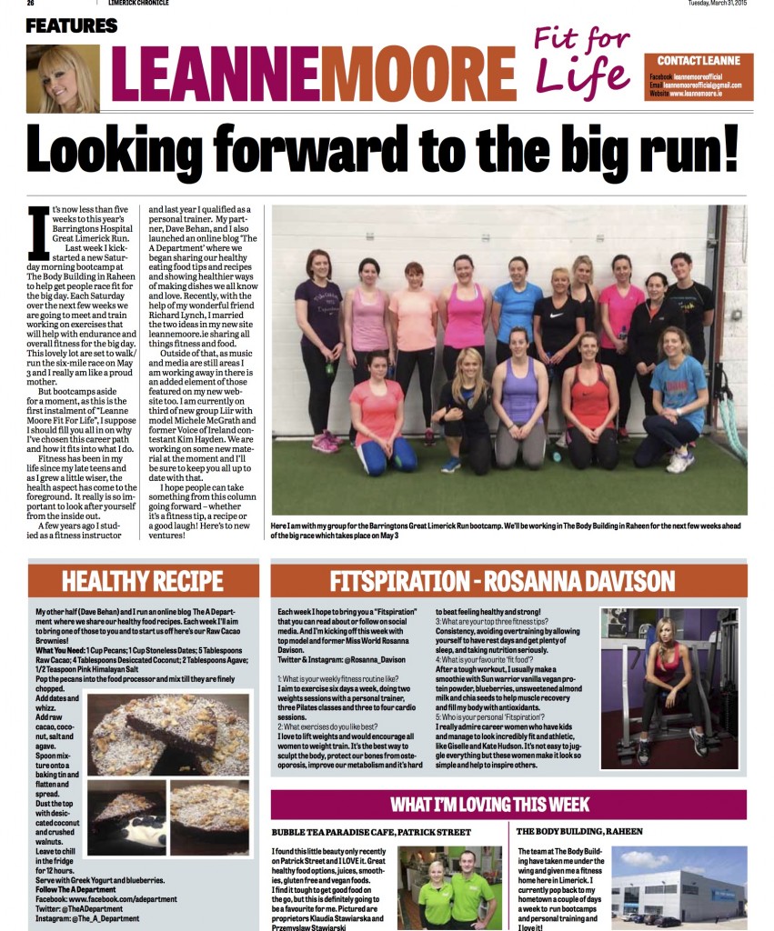 Leanne column 1 MARCH 30th