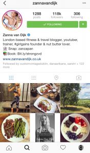 Zanna's Instagram Feed
