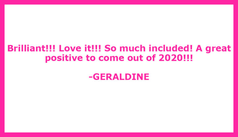 Testimonial Geraldine